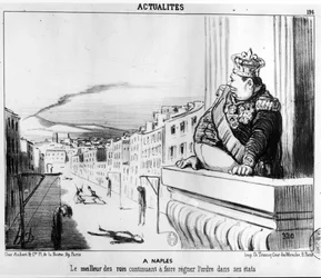 Le Roi continuant de régner avec ordre sur ses deux États, Naples